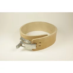 4" All Leather Lever Powerlifting Belt – Iron Company (LEV-LEATHER) -Detecto Sales 13mmleatherleverbelt2