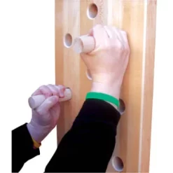 38-Hole 12" Wide Maple Pegboard Climber -- Olympia Sports (GY126M) -Detecto Sales 28012 11