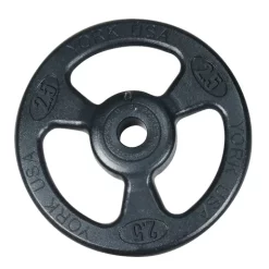 York ISO-Grip Steel Composite Barbell Grip Plate Sets -- York (ISO-S) 10 York ISO-Grip Steel Composite Barbell Grip Plate Sets -- York (ISO-S) -Detecto Sales 29010.1