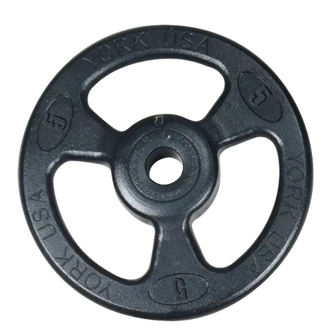 York ISO-Grip Steel Composite Barbell Grip Plate Sets -- York (ISO-S) 5 York ISO-Grip Steel Composite Barbell Grip Plate Sets -- York (ISO-S) - Image 5
