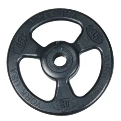 York ISO-Grip Steel Composite Barbell Grip Plate Sets -- York (ISO-S) 12 York ISO-Grip Steel Composite Barbell Grip Plate Sets -- York (ISO-S) -Detecto Sales 29015.1
