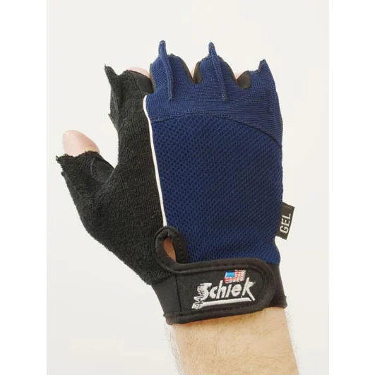 Half Finger Padded Cycling Gloves (Pair) -- Schiek (310) 1 Half Finger Padded Cycling Gloves (Pair) -- Schiek (310)