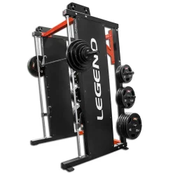 Counter-Balanced Smith Machine (Black Shroud) -- Legend Fitness (3124)