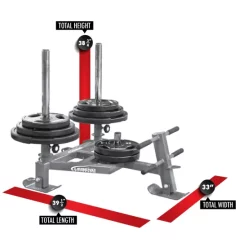 Pro Series Push / Pull Power Conditioning Sled -- Legend Fitness (3262)