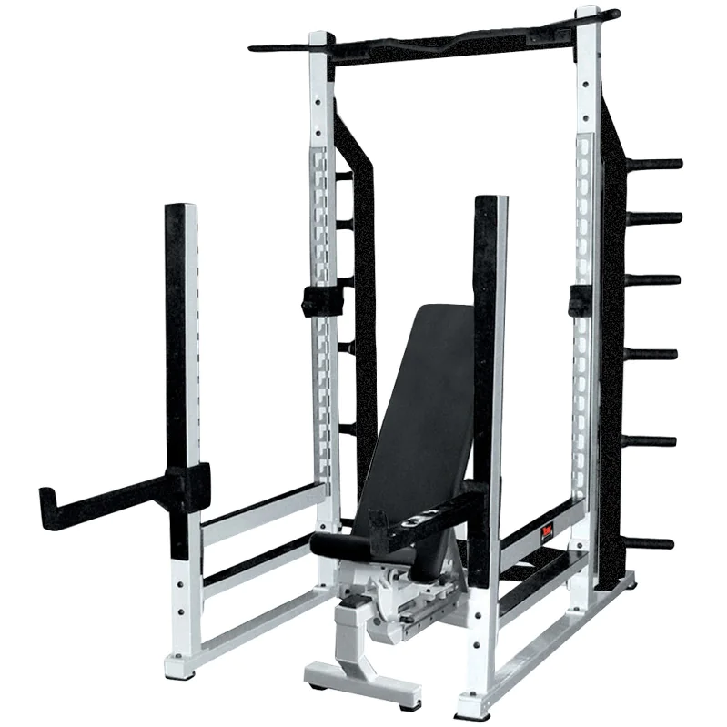 ST Multi-Function Barbell Training Rack -- York (54000-55000) 1 ST Multi-Function Barbell Training Rack -- York (54000-55000)