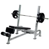 Olympic Decline Weight Lifting Bench W/Gun Racks -- York (54039-55039)