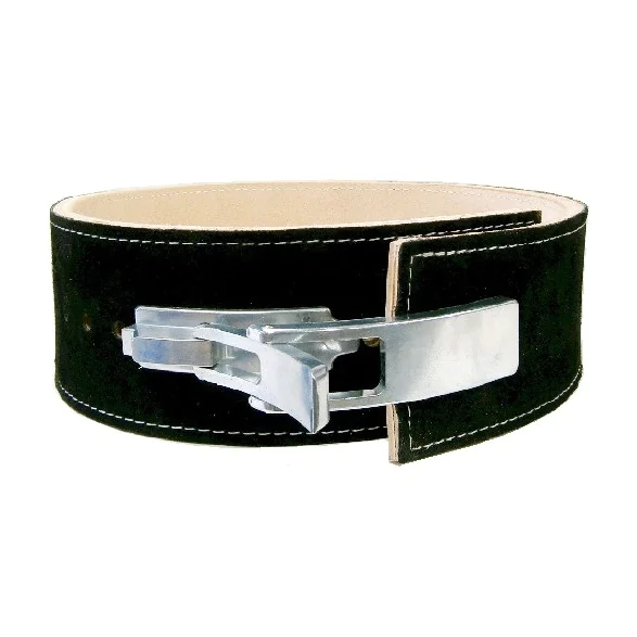 4" Suede Leather Lever Powerlifting Belt – Iron Company (LEV-SUEDE) 7 4" Suede Leather Lever Powerlifting Belt – Iron Company (LEV-SUEDE) - Image 7