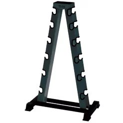 A-Frame Dumbbell Rack With Wear Guards -- York (69002)