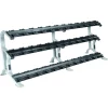 ETS 3-Tier Dumbbell Rack W/Saddles -- York (69047)