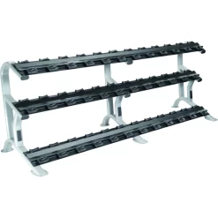 ETS 3-Tier Dumbbell Rack W/Saddles -- York (69047)