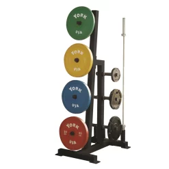Single-Sided Bumper Plate Tree -- York (69142)