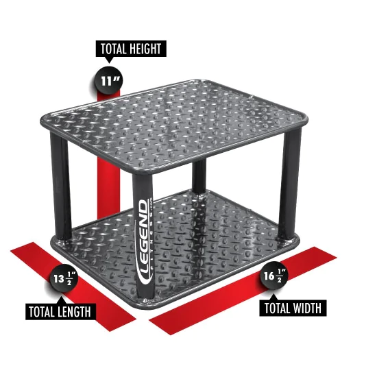 Strength Training Pulling Blocks (Pair) -- Legend Fitness (7011) 2 Strength Training Pulling Blocks (Pair) -- Legend Fitness (7011) - Image 2