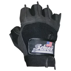 1/2 Finger Premium Padded Gym Gloves (Pair) -- Schiek (715)