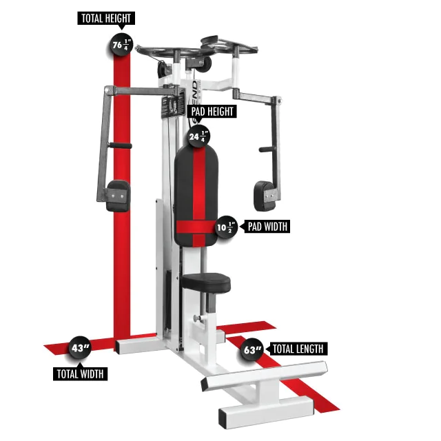 Pec Deck Machine -- Legend Fitness (901) 2 Pec Deck Machine -- Legend Fitness (901) - Image 2