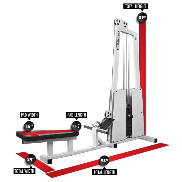 Seated Row Machine -- Legend Fitness (906) 1 Seated Row Machine -- Legend Fitness (906)