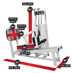 Leg Press Machine -- Legend Fitness (914)