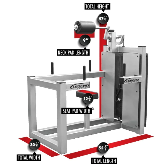 Neck Machine -- Legend Fitness (943) 1 Neck Machine -- Legend Fitness (943)