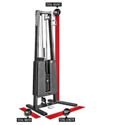 Selectorized Hi / Low Pulley Combo Machine -- Legend Fitness (951)