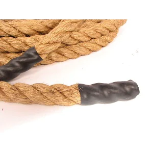 Manila Power Conditioning Rope With Poly Boot Ends – Jammar (BRM) 2 Manila Power Conditioning Rope With Poly Boot Ends – Jammar (BRM) - Image 2