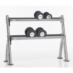 Evolution Light Commercial Reversible Dumbbell / Kettlebell / Medicine Ball Rack -- Tuff Stuff (CDR-300)