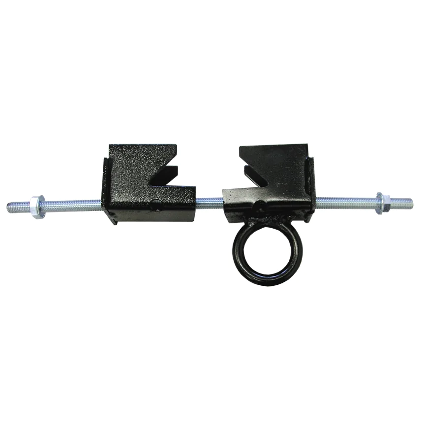 Adjustable Steel Beam Clamp With Link For Indoor Climbing Rope – Jammar (CLAMP-A312-L12) 1 Adjustable Steel Beam Clamp With Link For Indoor Climbing Rope – Jammar (CLAMP-A312-L12)