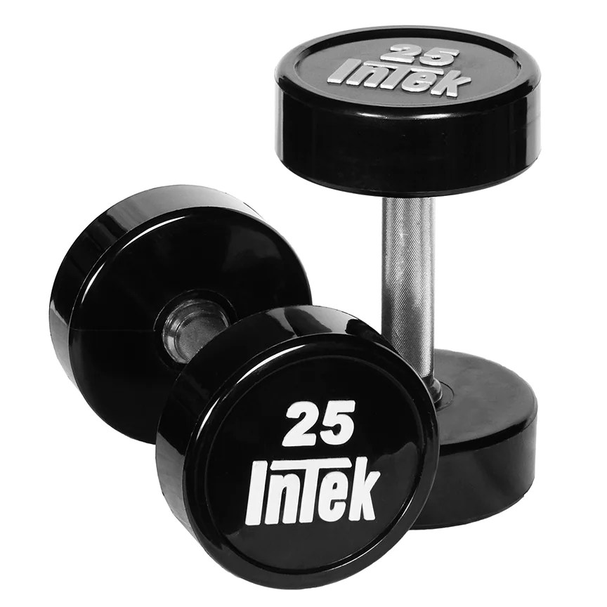 Intek Bravo Series Solid Urethane Dumbbells -- Intek (DBSUBSET) 1 Intek Bravo Series Solid Urethane Dumbbells -- Intek (DBSUBSET)