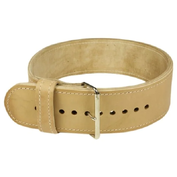 4" All Leather Powerlifting Belt – Iron Company (PLB-LEATHER) 2 4" All Leather Powerlifting Belt – Iron Company (PLB-LEATHER) - Image 2