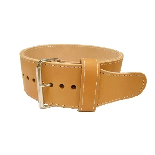 4" All Leather Powerlifting Belt – Iron Company (PLB-LEATHER) 3 4" All Leather Powerlifting Belt – Iron Company (PLB-LEATHER) - Image 3