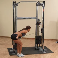 Cable Machine Gym Functional Trainer -- Body-Solid (GDCC210) -Detecto Sales GDCC210 Ex TriExt