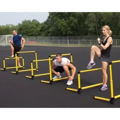 SMART Hurdle Collection With Smart Cart -- Prism Fitness Group (400-130-620) -Detecto Sales HurdleSets 2.1