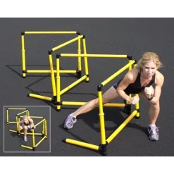 Adjustable SMART Hurdles - 21" To 36" - Set Of 3 -- Prism Fitness Group (400-120-220) -Detecto Sales HurdleSets 3