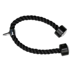 Tricep Pressdown Rope With Rubber Ends | American Barbell (AT-PRR-E)