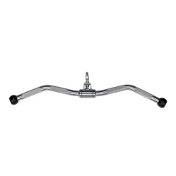 Hard Chrome Revolving Solid Curl Bar | American Barbell (AT-RCB-E)