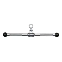 Hard Chrome Revolving Solid Straight Bar | American Barbell (AT-RSB-E)