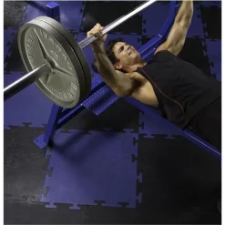 Virgin Rubber Interlocking Weight Room Flooring Tiles | IRON COMPANY (BF) 15 Virgin Rubber Interlocking Weight Room Flooring Tiles | IRON COMPANY (BF) -Detecto Sales IRONCOinterlockroom2zoom