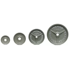 Premium Olympic Machined Barbell Plates – Ivanko (OM)