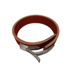 6.5mm Thick 3" Suede Leather Lever Bench Belt – Iron Company (LEVBB3SD-LEVBB3DSD) -Detecto Sales LEVBB25DSDred3