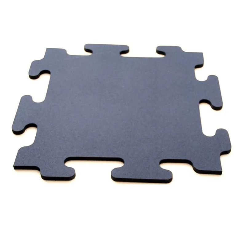 Heavy-Duty MEGA-LOCK Commercial Interlocking Rubber Mats - 2.5' X 2.5' X 3/4" – Ultimate RB Rubber (RB-MEGA34) 2 Heavy-Duty MEGA-LOCK Commercial Interlocking Rubber Mats - 2.5' X 2.5' X 3/4" – Ultimate RB Rubber (RB-MEGA34) - Image 2