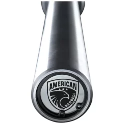 American Barbell 7' Hard Chrome Olympic Performance Training Bar | American Barbell (OB20-CH-IWF) -Detecto Sales OB20CHIWF3