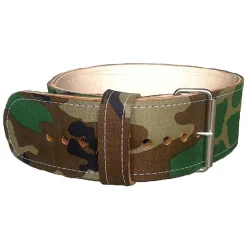 4" Camouflage Leather Powerlifting Belt – Iron Company (PLB-CAMO)