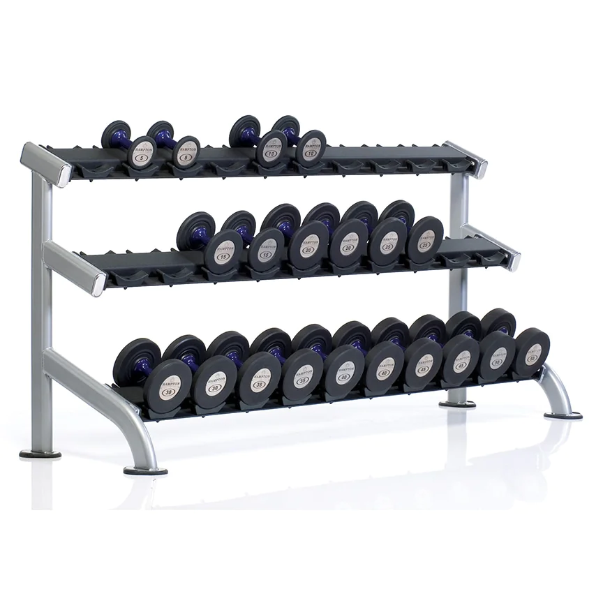 Proformance Plus 3-Tier Saddle Dumbbell Rack -- Tuff Stuff (PPF-754) 1 Proformance Plus 3-Tier Saddle Dumbbell Rack -- Tuff Stuff (PPF-754)