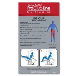 Pro Clubline Series II Seated Leg Curl Machine -- Body-Solid (S2SLC) 5 Pro Clubline Series II Seated Leg Curl Machine -- Body-Solid (S2SLC) -Detecto Sales S2SLC gallery2