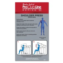 Pro Clubline Series II Shoulder Press Machine -- Body-Solid (S2SP) -Detecto Sales S2SP gallery2
