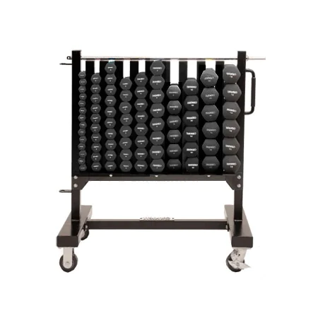 Black Rubber Aerobic Hexagon Dumbbell Club Pack – Ivanko (SW2010-PK-IRD) 1 Black Rubber Aerobic Hexagon Dumbbell Club Pack – Ivanko (SW2010-PK-IRD)