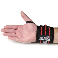 Elastic Weight Training Wrist Wraps (Pair) -- Schiek (1112-1124) -Detecto Sales Schiek gallery1112