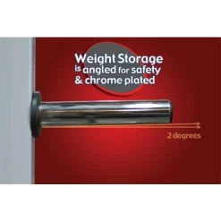 Weight Lifting Half Cage -- Legend Fitness (3142) -Detecto Sales WeightStoragePegs