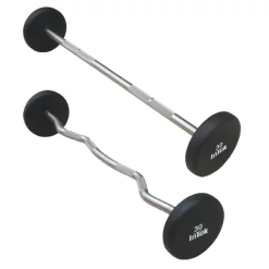 Armor Series Welded Steel Urethane Barbells -- Intek (SUNSET)