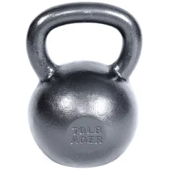 Ader Premier Cast Iron Kettlebell (Single) -- Ader Fitness (112-LB) -Detecto Sales ader 112 070 kettlebell min