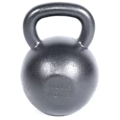 Ader Premier Cast Iron Kettlebell (Single) -- Ader Fitness (112-LB) -Detecto Sales ader 112 100 kettlebell min