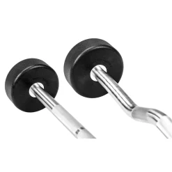 Series I Commercial Fixed Solid Head Urethane Barbells -- American Barbell (BBAB1) -Detecto Sales americanbarbellseries1urethanebarbells3